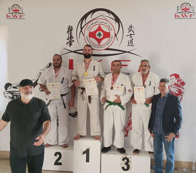 نادي الهدى الرياضي حارة صيدا يشارك بالمرحلة الأخيرة من بطولة لبنان بالكيوشنكاي ويحصد 18 مركزا