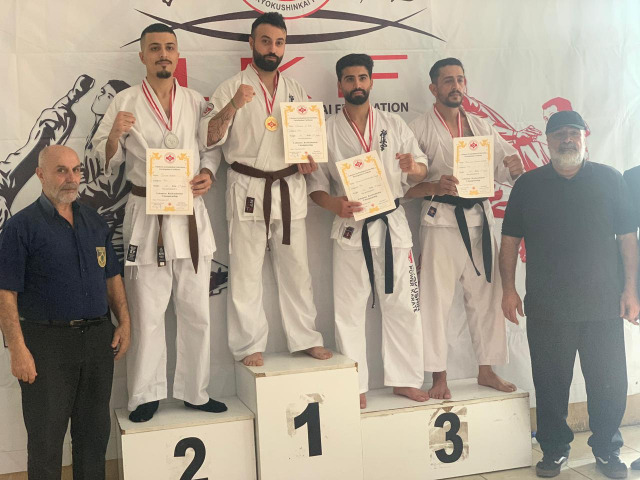 نادي الهدى الرياضي حارة صيدا يشارك بالمرحلة الأخيرة من بطولة لبنان بالكيوشنكاي ويحصد 18 مركزا
