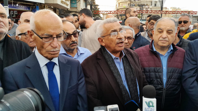 بمشاركة النائب سعد ... اعتصام لـ"تجار صيدا وضواحيها" رفضاً لقانون الإيجارات للأماكن غير السكنية