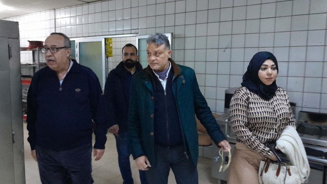 د. حامد أبو ظهر زار ووفد من جمعية "أعمالنا" "مستشفى دار السلام للمسنين"