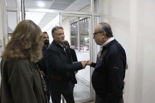د. حامد أبو ظهر زار ووفد من جمعية "أعمالنا" "مستشفى دار السلام للمسنين"