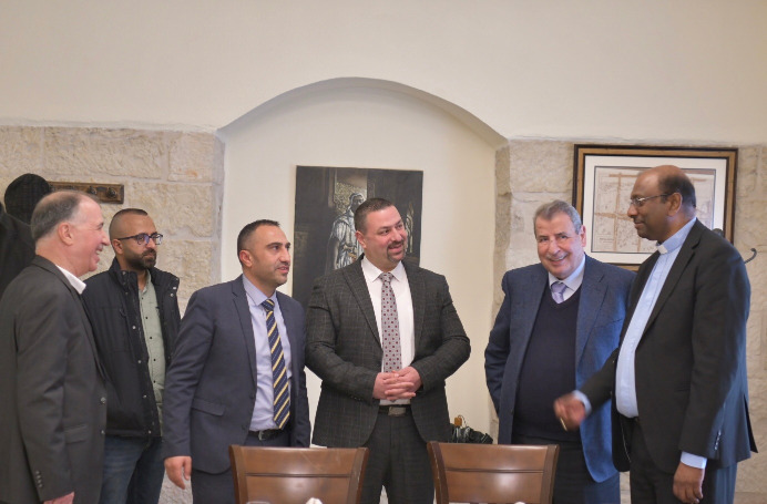 د. رمزي خوري خلال لقاء أمين عام مجلس الكنائس العالمي: نريد العمل سوياً لتحقيق العدالة ورفع الظلم التاريخي عن الشعب الفلسطيني