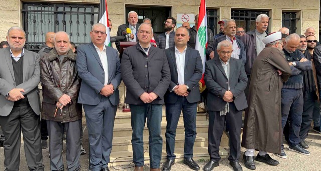 اعتصام أمام مكتب الأونروا في صيدا تحت شعار: "معاً لحماية ولاية الأونروا واستمرار تمويلها"
