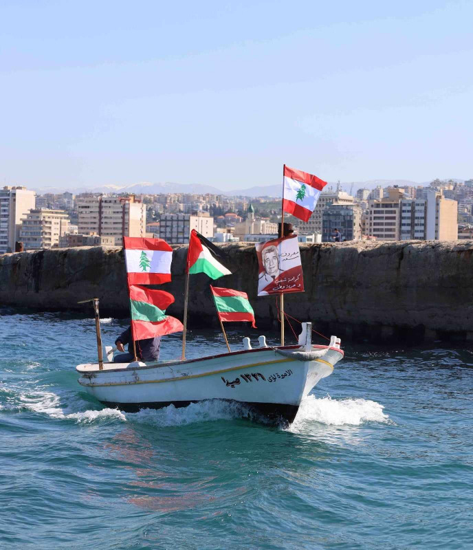 النائب سعد من المسيرة البحرية للصيادين في الذكرى الـ 49 لاستشهاد معروف سعد: لا زلنا نناضل مع الصيادين والفئات المنتجة من أجل استعادة الحقوق