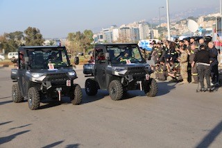 احتفال في مارينا الضبية بمناسبة اليوم العالمي للدفاع المدني