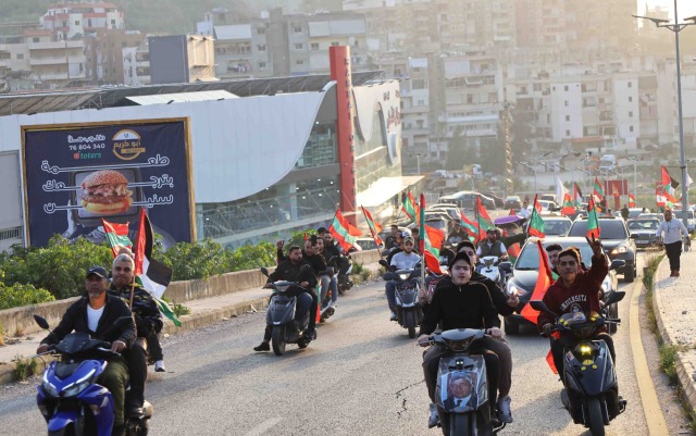 مسيرة سيارات في صيدا في الذكرى 49 لاستشهاد المناضل معروف سعد