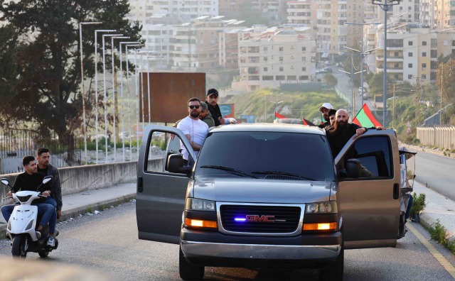 مسيرة سيارات في صيدا في الذكرى 49 لاستشهاد المناضل معروف سعد