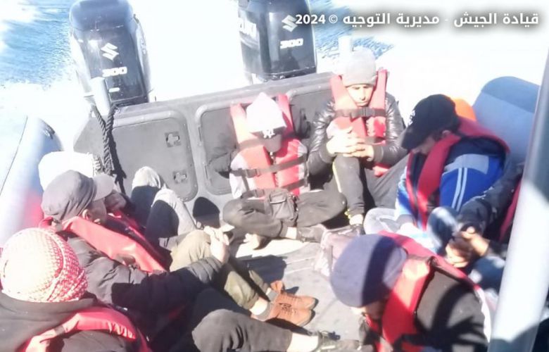 قيادة الجيش: عملية إنقاذ بحرية لمركب مهاجرين قبالة سواحل طرابلس