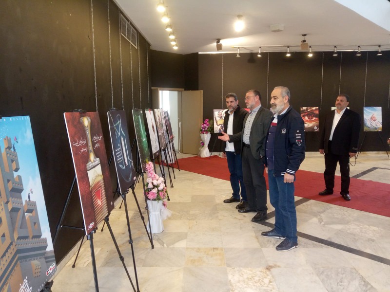 بالصور: معرض "طوفان الفن" في صيدا برعاية المستشارية الثقافية الإيرانية