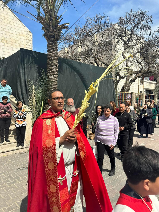 تضييقات اسرائيلية على المسيحيين المشاركين في أحد الشعانين بحسب التقويم الغربي في القدس المحتلة