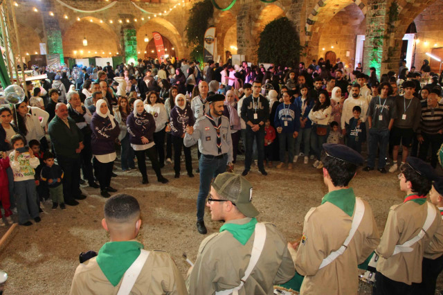 افتتاح مهرجان "صيداوي أح" في خان الإفرنج: 76 جناحاً للحرف والمأكولات الصيداوية  والأنشطة المرافقة تستقطب حركة ناشطة من المدينة وخارجها