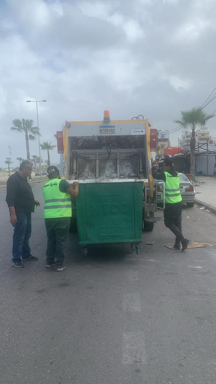 د. بديع: شركة NTCC تمديد المساعدة لصيدا والجوار في تحمل عبء جمع ونقل النفايات