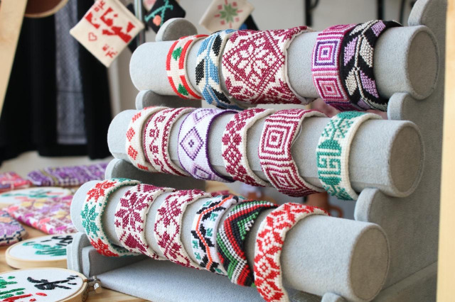 تدشين مشروع "artistine Palestinian designs" للتراثيات