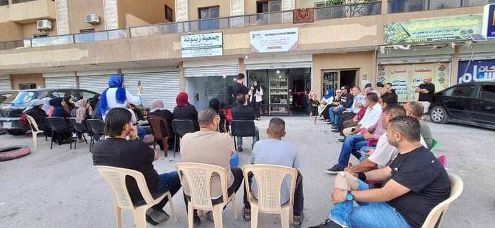 تدشين مشروع "artistine Palestinian designs" للتراثيات