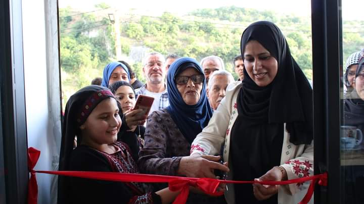 تدشين مشروع "artistine Palestinian designs" للتراثيات