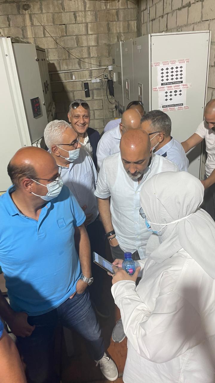 جولة للوزير ياسين ود. بديع واللجنة التشاركية في معمل معالجة النفايات في صيدا "IBC"
