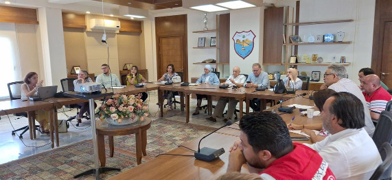 لقاء في بلدية صيدا بحث تحضيرات افتتاح المعرض الثاني المهني التوعوي للأطفال