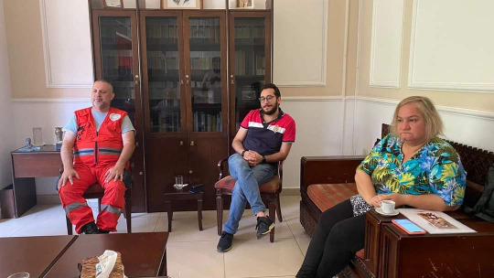 النائب سعد يلتقي وفدا من أطباء بلا حدود - فرنسا
