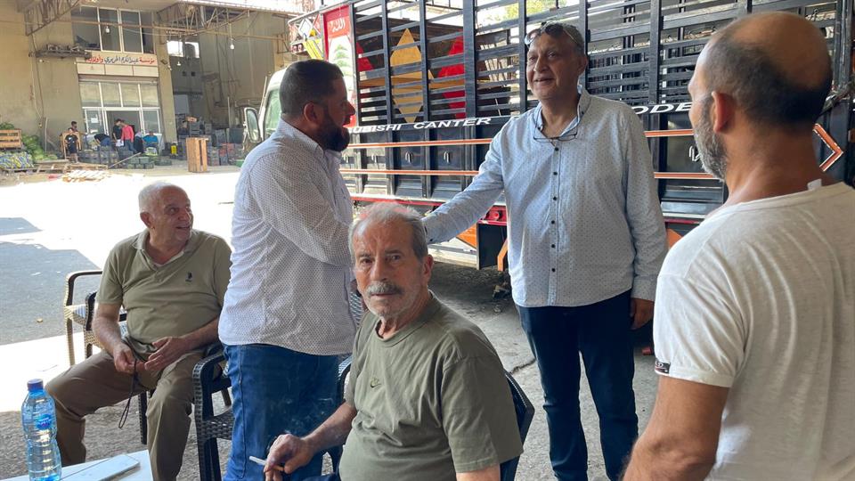 رئيس بلدية صيدا تفقد المدينة الصناعية وحسبة الخضار