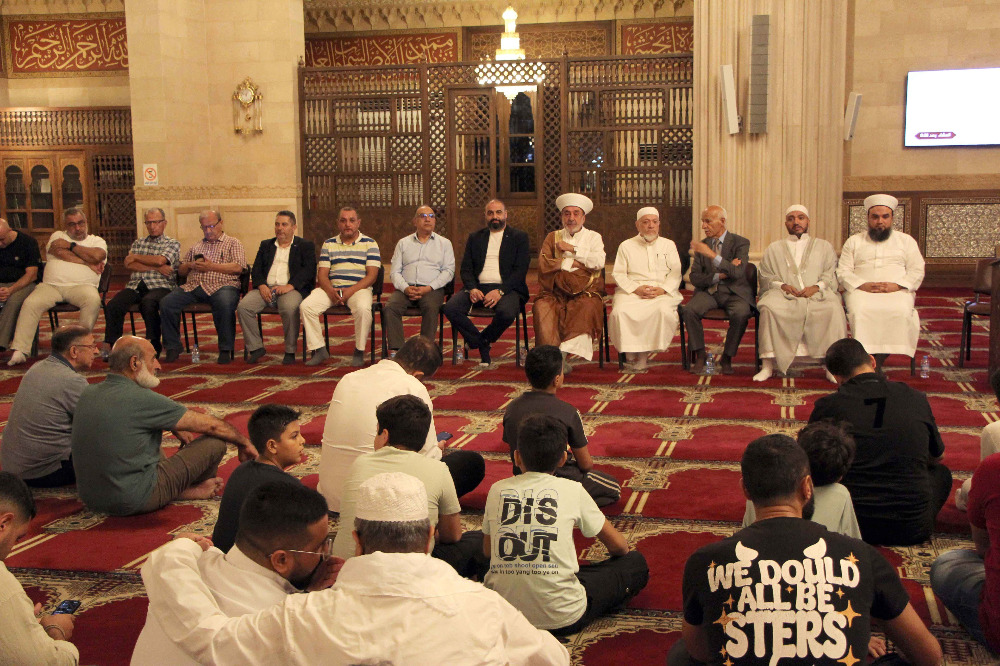 المفتي سوسان رعى احتفالاً لـ"مجمع مسجد الحاج بهاء الدين الحريري" بذكرى المولد النبوي