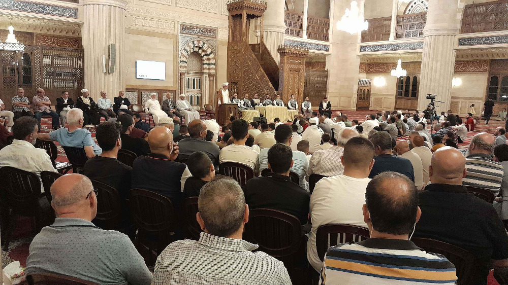 المفتي سوسان رعى احتفالاً لـ"مجمع مسجد الحاج بهاء الدين الحريري" بذكرى المولد النبوي