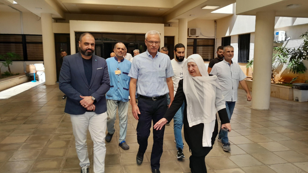 بهية الحريري التقت فاعليات صيدا الروحية وجالت على مستشفياتها متضامنةً ومنوهةً بسرعة استجابتها