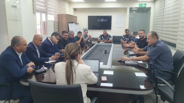 محافظ النبطية د. هويدا الترك تترأس اجتماع مجلس الأمن الفرعي لبحث التحديات الأمنية في النبطية