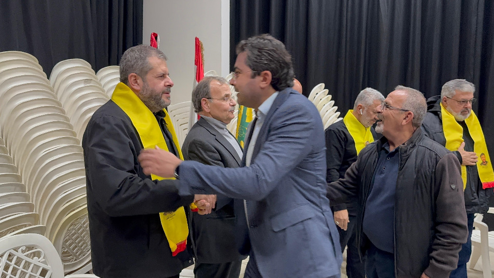"الحزب" وعائلة الشهيد هادي ضاهر تقبلوا التبريكات بشهادته في صيدا