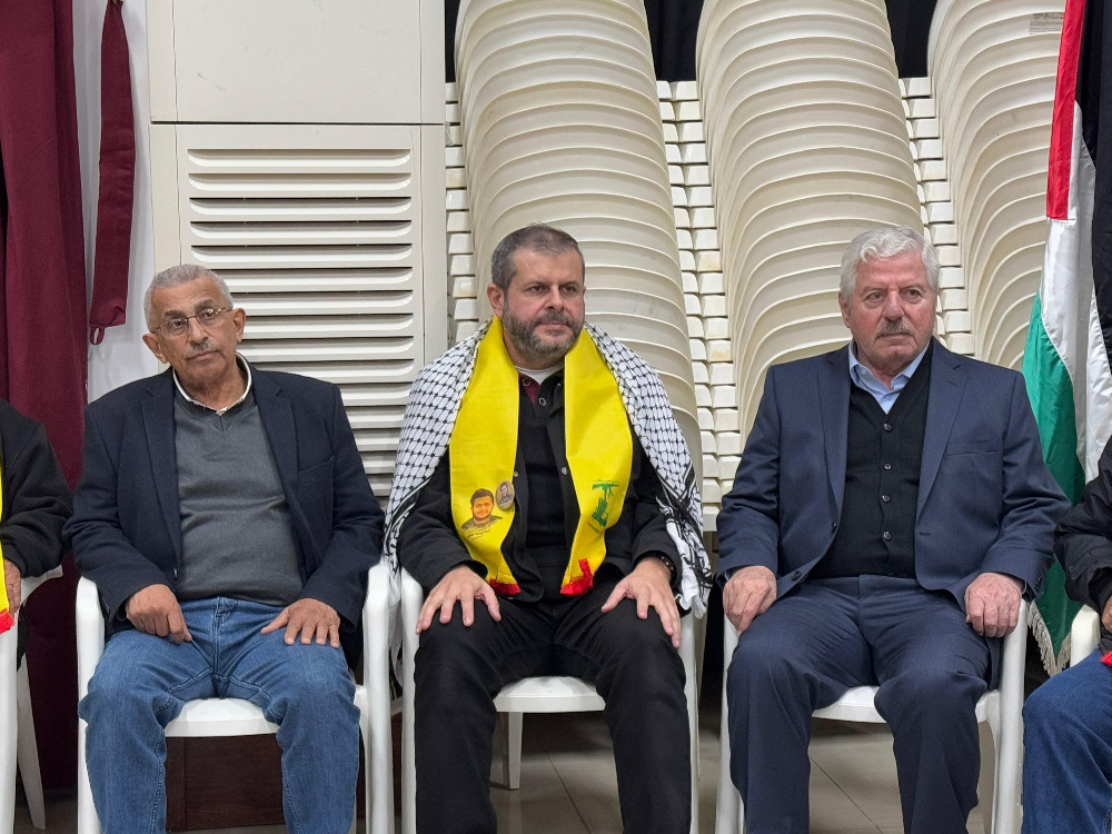 "الحزب" وعائلة الشهيد هادي ضاهر تقبلوا التبريكات بشهادته في صيدا