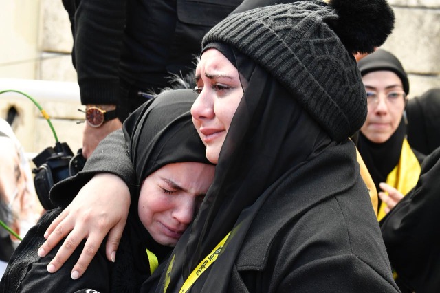 تشييع مهيب للشهيدين السيدين نصرالله وصفي الدين