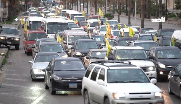 "الحزب" واكب مشاركة عشرات الآلاف من صيدا والجوار بمراسم تشييع السيدين الشهيدين