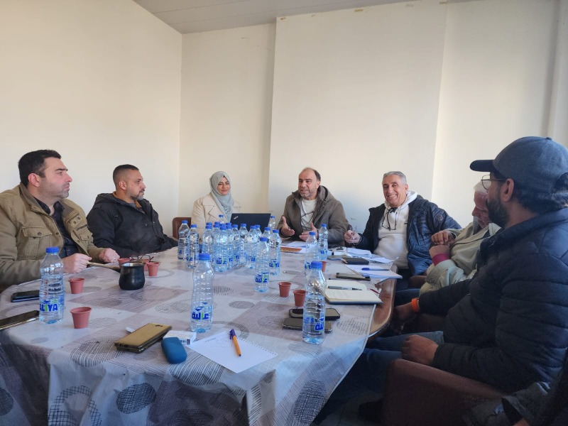 اجتماع اللجنة الأولمبية الفلسطينية في الشتات
