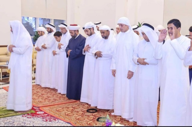 القاضي خلدون عريمط يزور خلف الحبتور في دبي خلال مجلسه الرمضاني