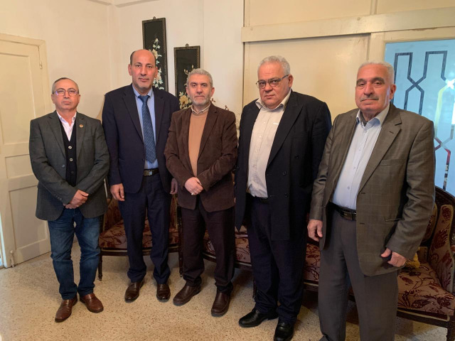 "الجبهة الديمقراطية" تعرض مع الوزير السابق مصطفى بيرم تطورات العدوان الاسرائيلي وأوضاع اللاجئين الفلسطينيين