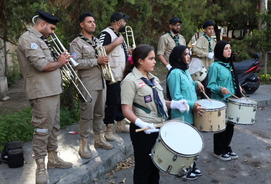 احتفال حاشد للكشاف العربي في لبنان