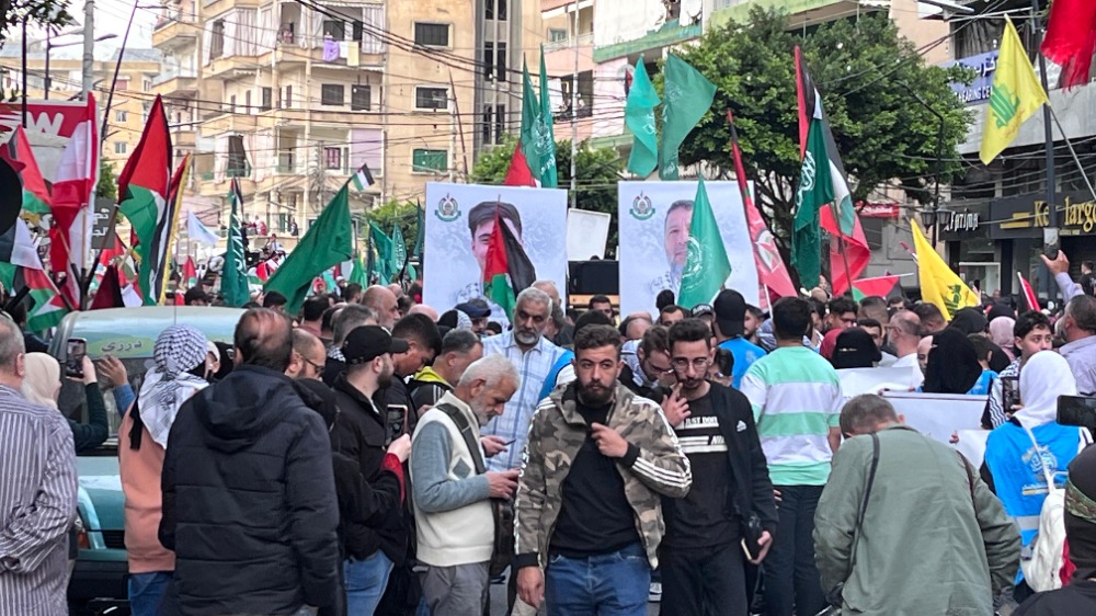 بالصور: مسيرة الغضب في صيدا