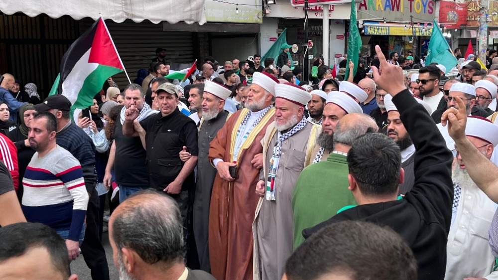 بالصور: مسيرة الغضب في صيدا