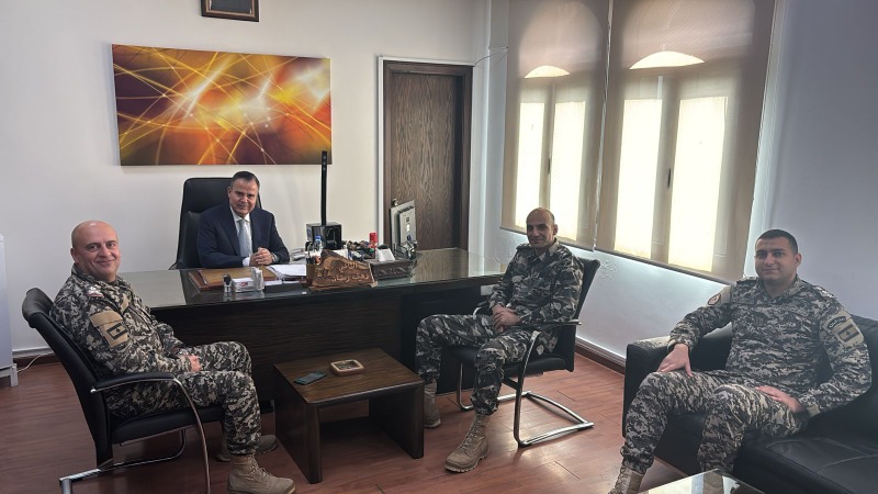 رئيس مديرية امن الدولة في الجنوب جال على فاعليات صيدا لمناسبة تسلمه مهامه
