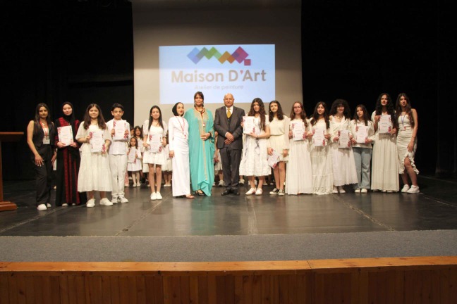 80 طفلًا يبدعون في المعرض السنوي الـ17 لـ 'Maison D’Art' بتراث لبنان وفلسطين