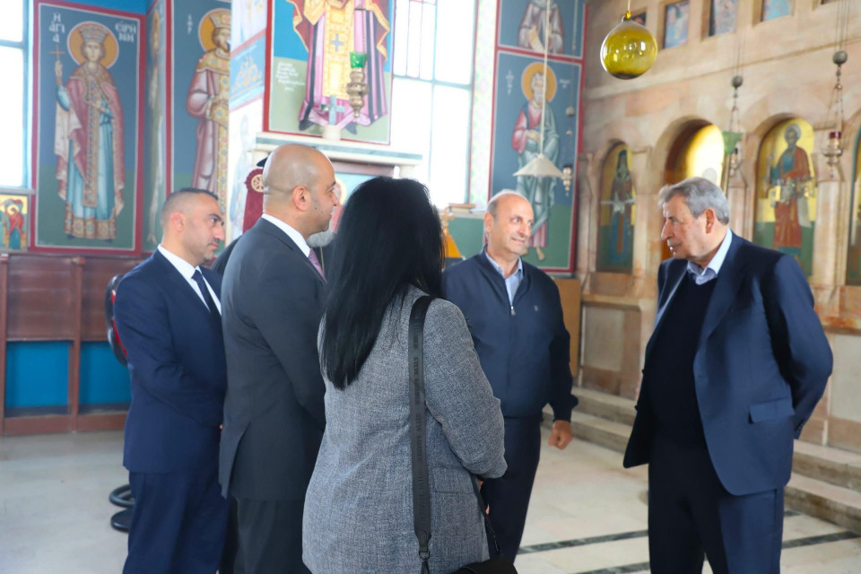 الرئاسية العليا لشؤون الكنائس في فلسطين تلتقي محافظ أريحا وتقوم بزيارات تفقدية للكنائس في لقاءات منفصلة