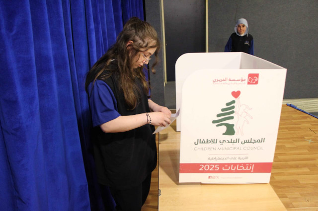 انتخابات المجلس البلدي للأطفال في صيدا تتواصل لليوم الثاني