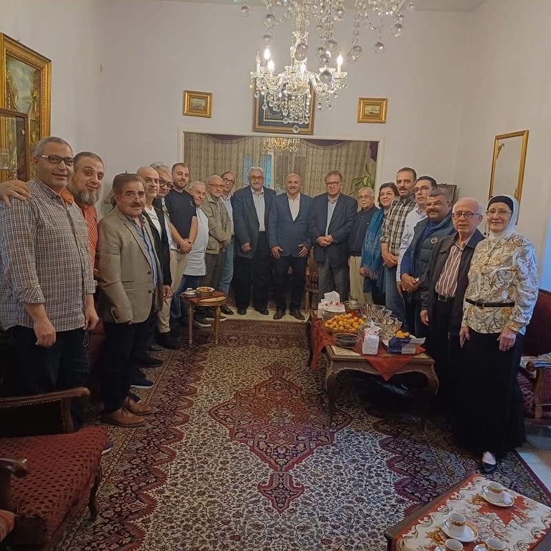 رابطة آل البابا تستقبل السيد نادر عزام