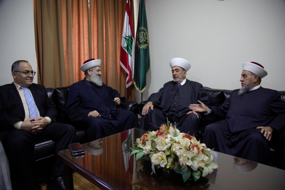 مفتي عكار الشيخ زكريا خلال جولة روحية صيداوية بدعوة من علي العبد الله: وحدتنا ستحطّم كل المؤامرات