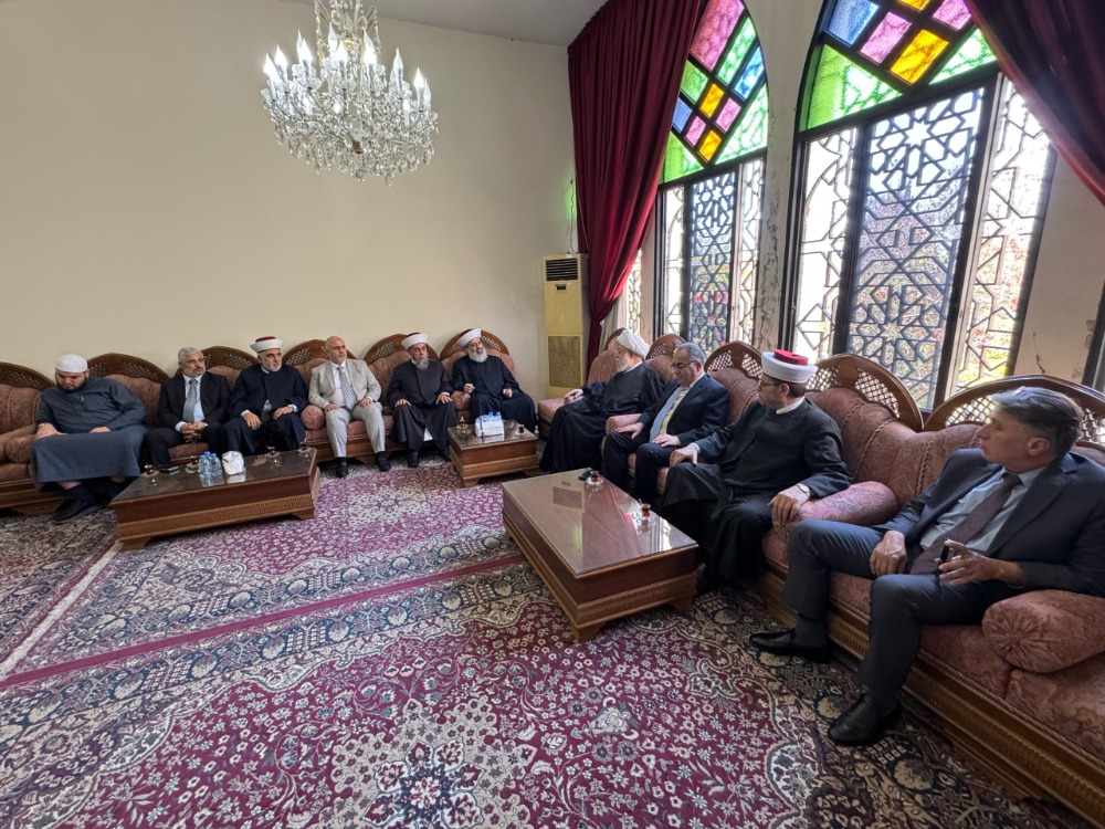 مفتي عكار الشيخ زكريا خلال جولة روحية صيداوية بدعوة من علي العبد الله: وحدتنا ستحطّم كل المؤامرات