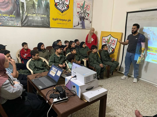 "المكتب الطلابي الحركي" و"مؤسسة الأشبال والفتوة" ينظمان محاضرة وطنية في مخيم نهر البارد