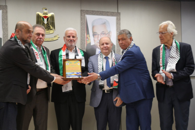 مهرجان سياسي بمناسبة عيد العمال العالمي في سفارة دولة فلسطين - لبنان