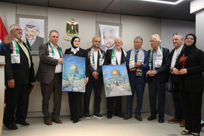 مهرجان سياسي بمناسبة عيد العمال العالمي في سفارة دولة فلسطين - لبنان
