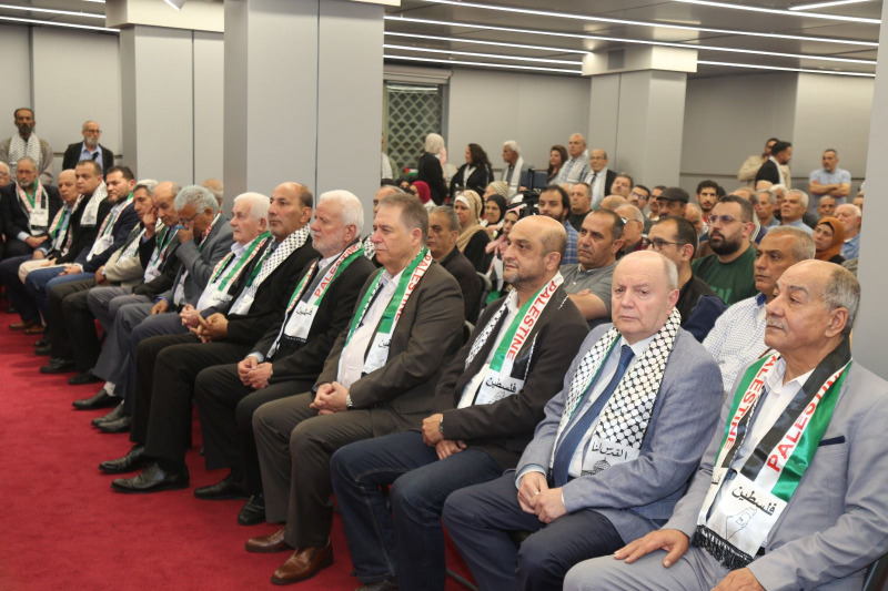 مهرجان سياسي بمناسبة عيد العمال العالمي في سفارة دولة فلسطين - لبنان