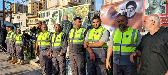 "الحزب" ينظم وقفة غضب حاشدة في صيدا نصرة للشعب الفلسطيني ومقاومته في غزة