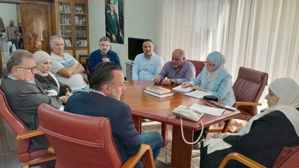 بهية الحريري تستقبل وفد جمعية أصدقاء زيرة وشاطىء صيدا